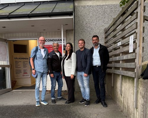 Besök av socialdemokraterna i Botkyrka